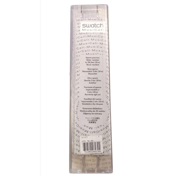 Swatch Specials Musicall Watch SLK110C 1999 Montreux Jazz festival New In Case - Picture 8 of 8